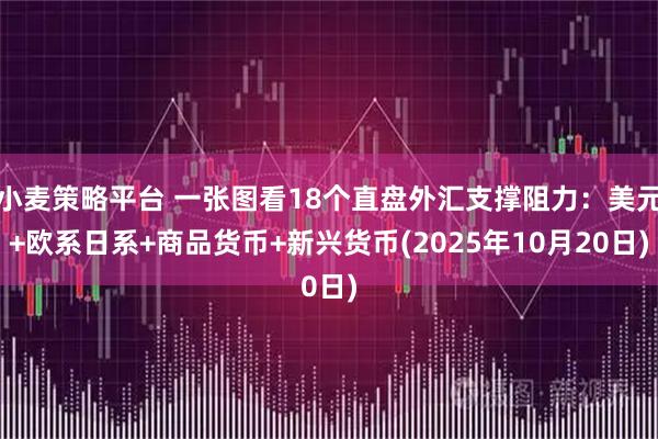 小麦策略平台 一张图看18个直盘外汇支撑阻力：美元+欧系日系+商品货币+新兴货币(2025年10月20日)